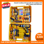 Dewalt Cordless Drill set with 21V Cordless Drill