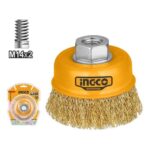 Ingco Wire cup brush Dia: 75mm, 3" - Image 2