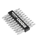 Wokin 10 pcs Double Screwdriver bit set