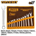 Ingco 12Pcs Combination spanner set - Image 2