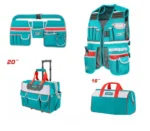 Total4 Pcs Tool bag set