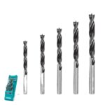 Total 5PCS Wood drill bits set