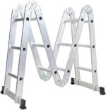 Foldable Aluminum ladder 4 by 3M (3.7M)