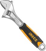 Ingco Adjustable wrench Length:300mm(12")