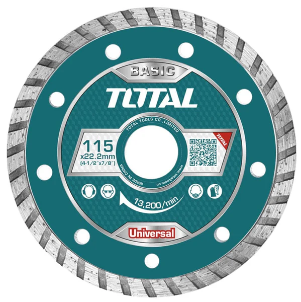 TAC2131153-1_grande.webp TOTAL Turbo diamond disc 115(4-1/2")X22.2mm - Image 1
