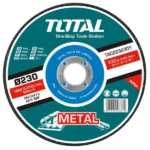 Total Abrasive metal grinding disc 230mm