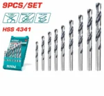 Total 9PCS HSS twist drill bits set - Image 4