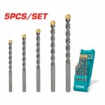 Total Masonry drill bits set 5pcs - Image 2