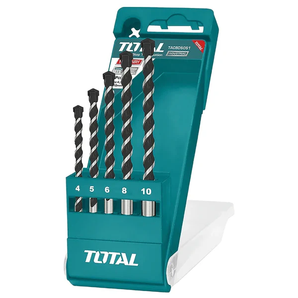 TACSD5051-i1_600x600_crop_center.webp Total Masonry drill bits set 5pcs - Image 1