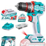 Total Compact Brushless Cordless Drill 55Nm 20V