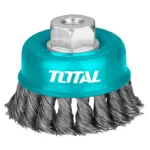 Total Wire cup brush Dia: 100mm, 4"