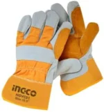 Ingco Leather gloves Size:10.5" - Image 3